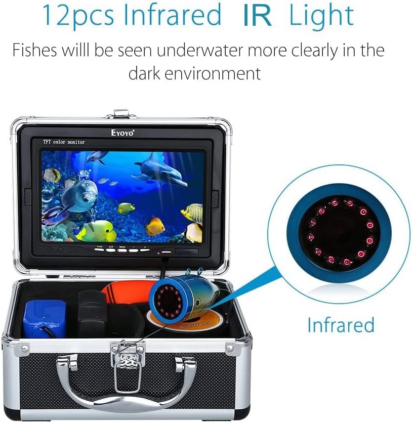 7 inch LCD Monitor Fishing Camera with 30m Cable Q3566
