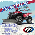 48 ATV Steel Blade Snow Plow Kit A928