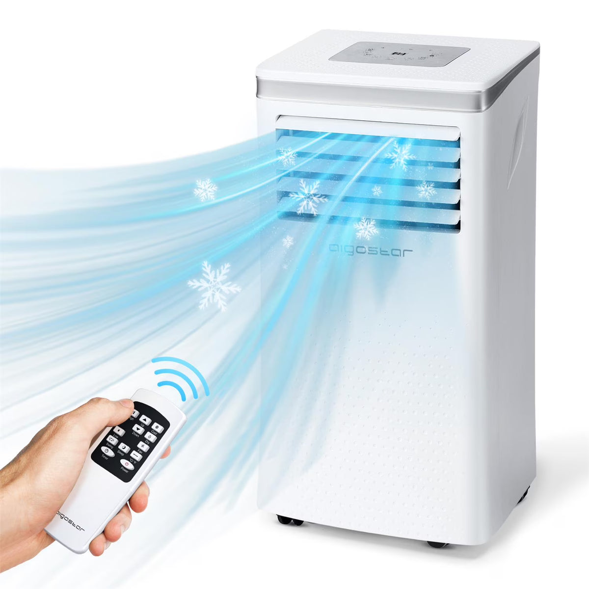 10000 BTU 3-in-1 Portable Air Conditioner with Remote Control and Window Kit I561