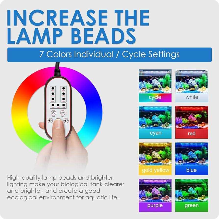 14W Aquarium Light with Adjustable Timer S99303