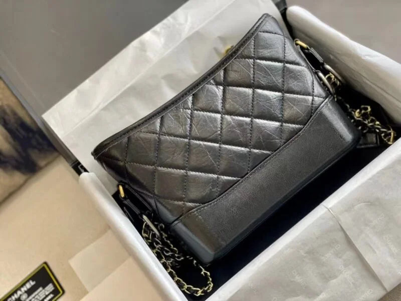 Black Hobo Bag L3801