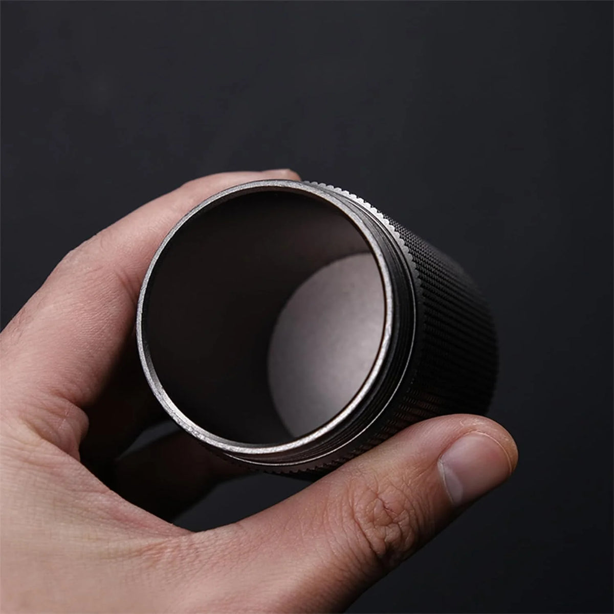 Manual Coffee Grinder with Adjustable Coarseness, 30g Stainless Steel Conical Burr J87584