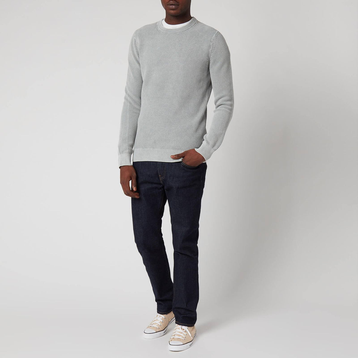 Grey Crew Sweatshirt E395400