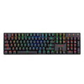 RGB Low Profile Mechanical Gaming Keyboard with Red Switches B87215