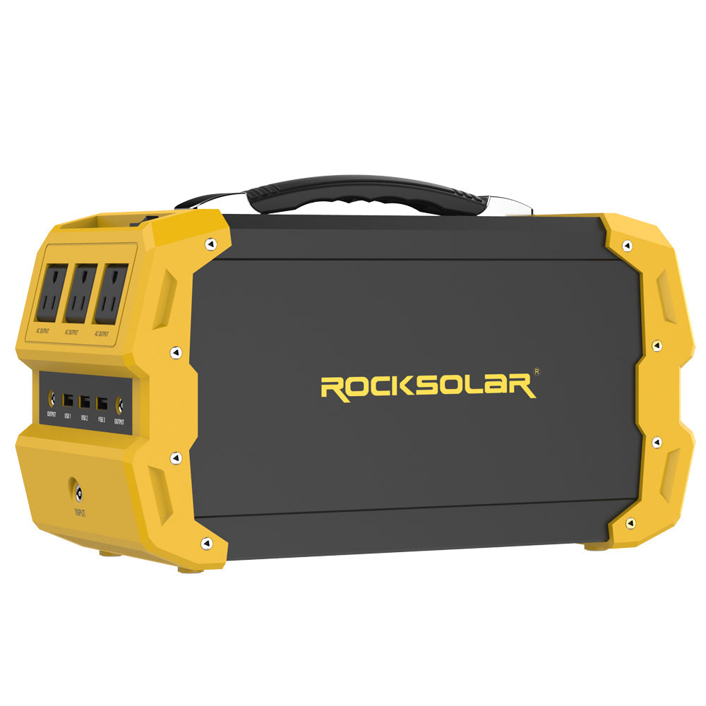 Portable Power Station with 60W Foldable Solar Panel Solar Generator Kit N6632