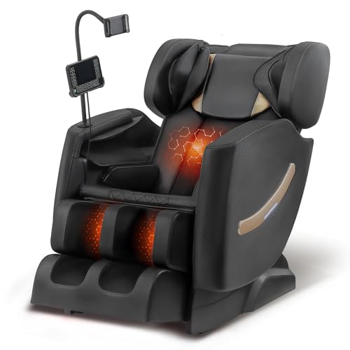Zero Gravity Full-Body Massage Chair with Heating and Foot Rollers N4360