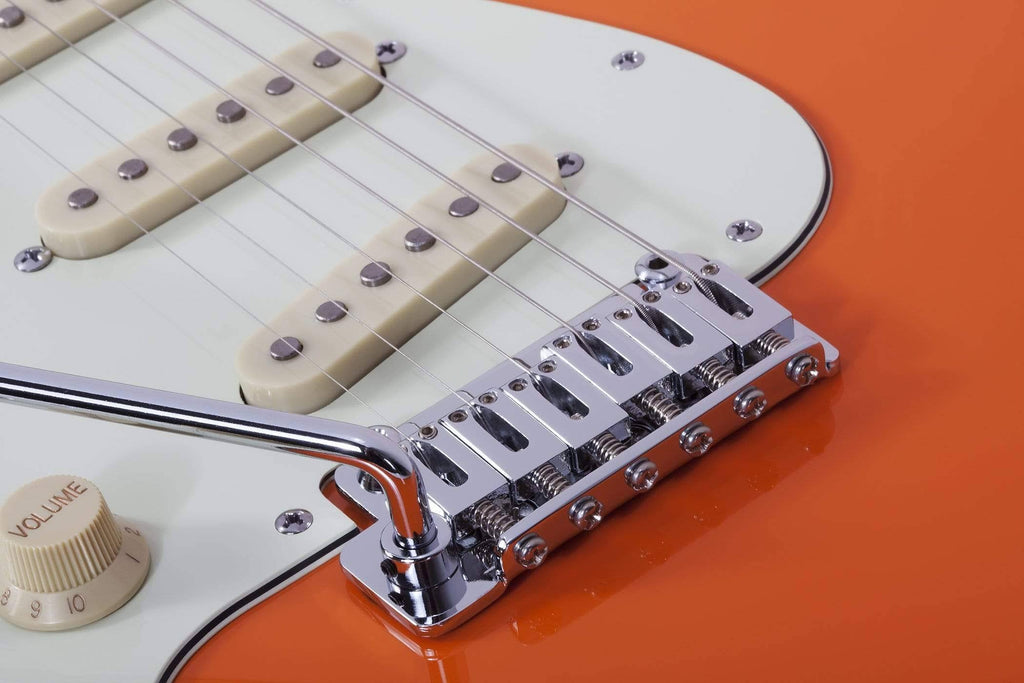 Atomic Orange Left-Handed Guitar N550785