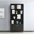 Black Step Bookcase E572