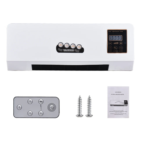 1800W 2-in-1 Electric Heater and Air Conditioner Combo H468