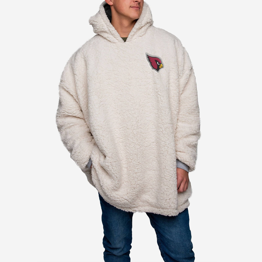 Black Reversible Sherpa Hoodie C97983