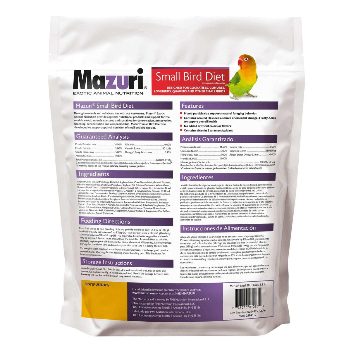 Small Bird Food C389