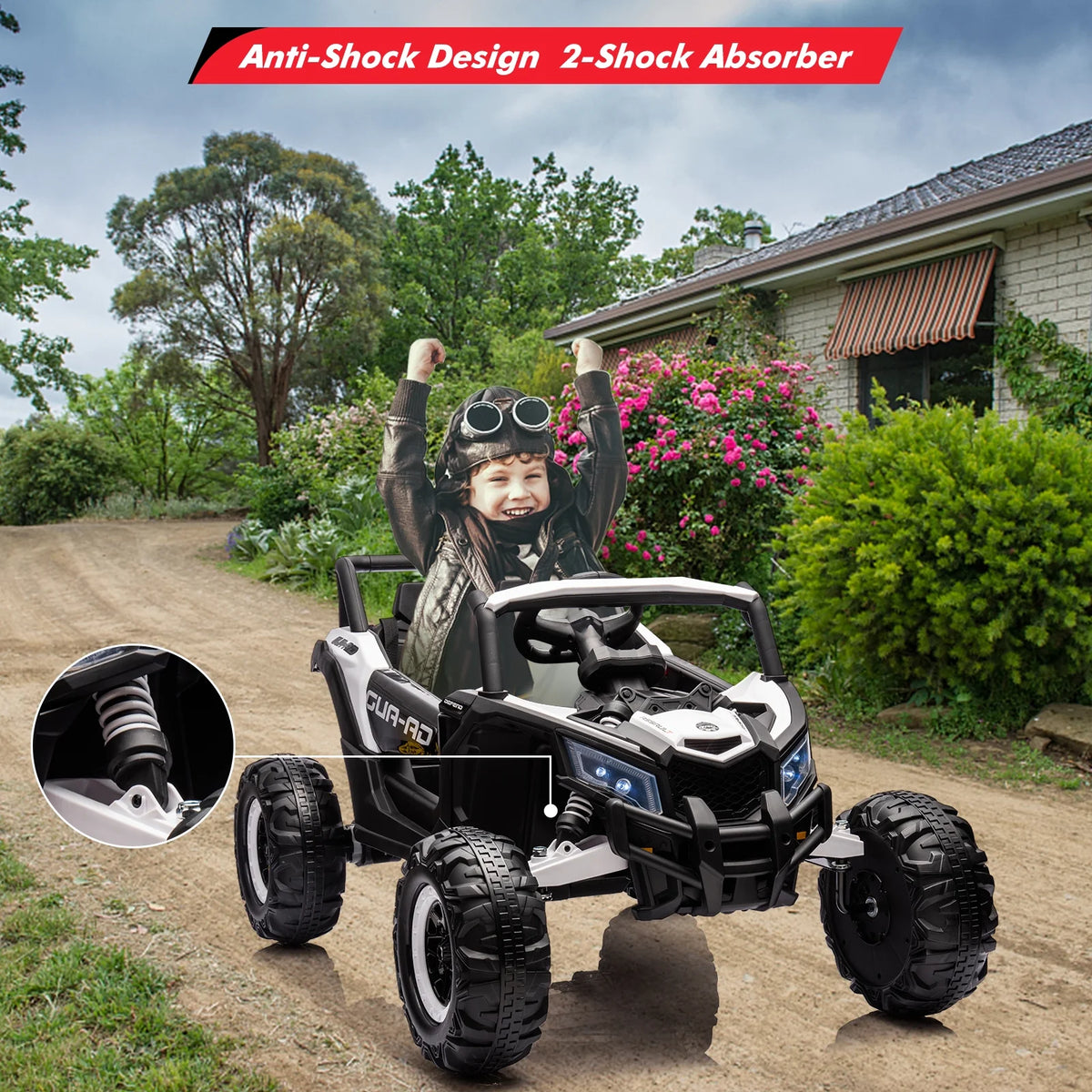 24V Electric Off-Road UTV Car with Remote Control X410