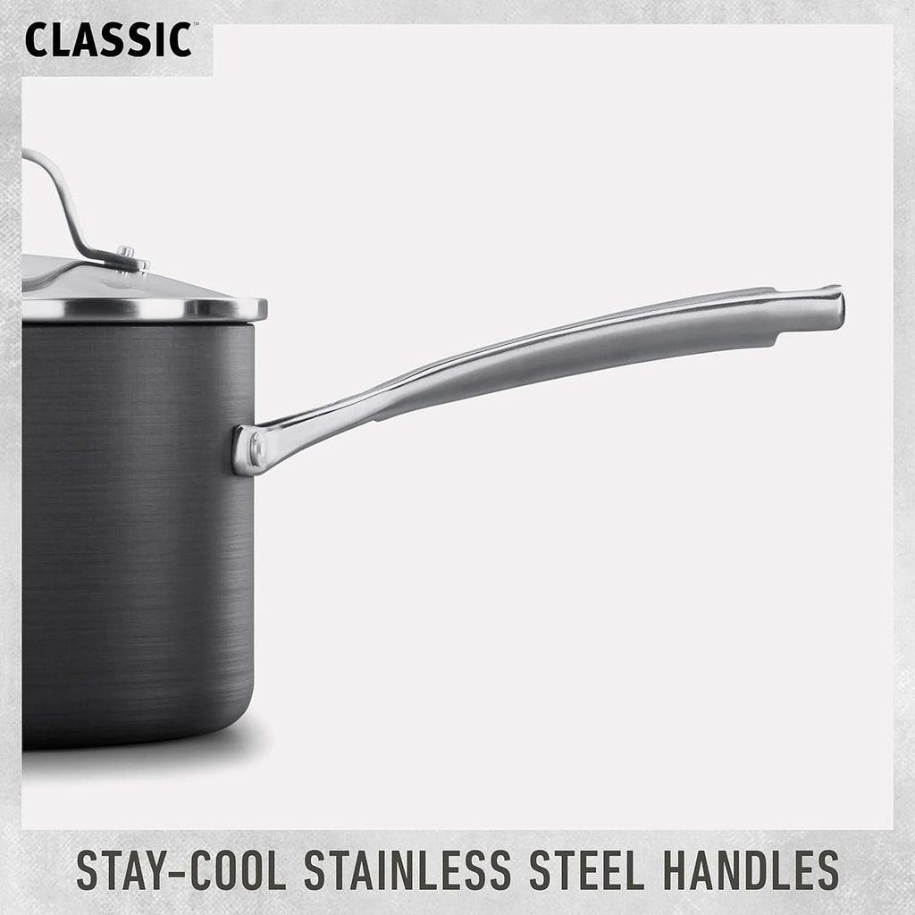 Nonstick Hard-Anodized 14-Piece Cookware Set C9879