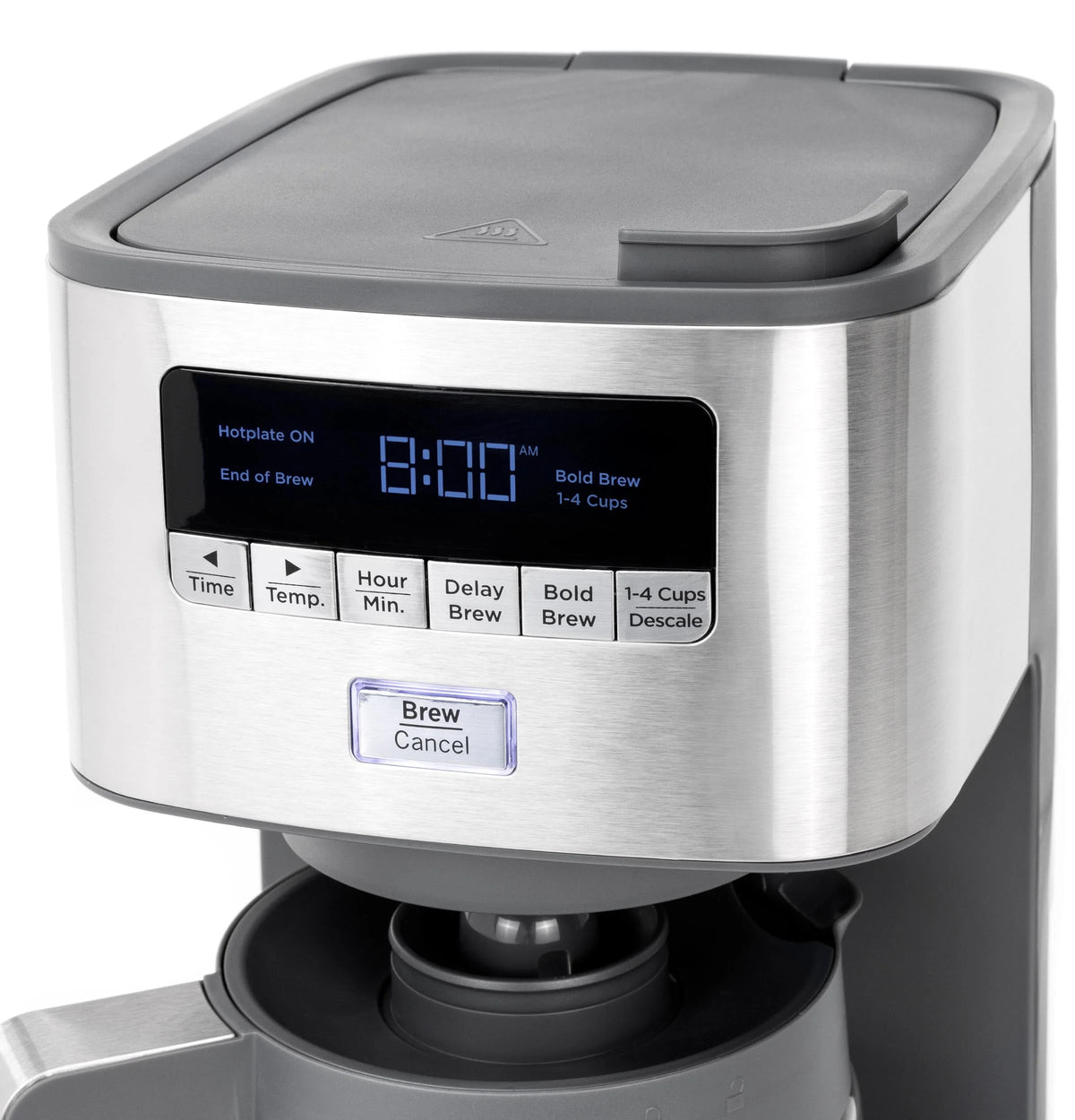 12 Cup Drip Coffee Maker with Keep Warm Plate P308