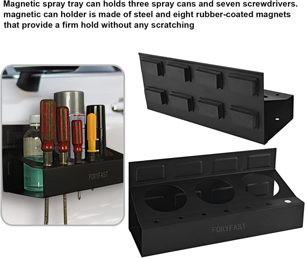 Magnetic Toolbox Tray Set, 4-piece, Pack of 2 T9749