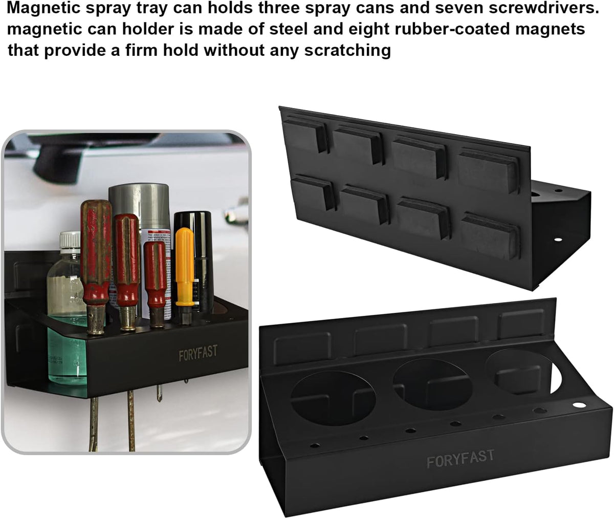 Magnetic Toolbox Tray Set, 4-piece, Pack of 2 T9749