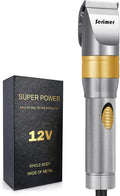 Dog Clippers Plug-in Grooming Kit 12V Heavy Duty Pet Hair Trimmer Set N65700