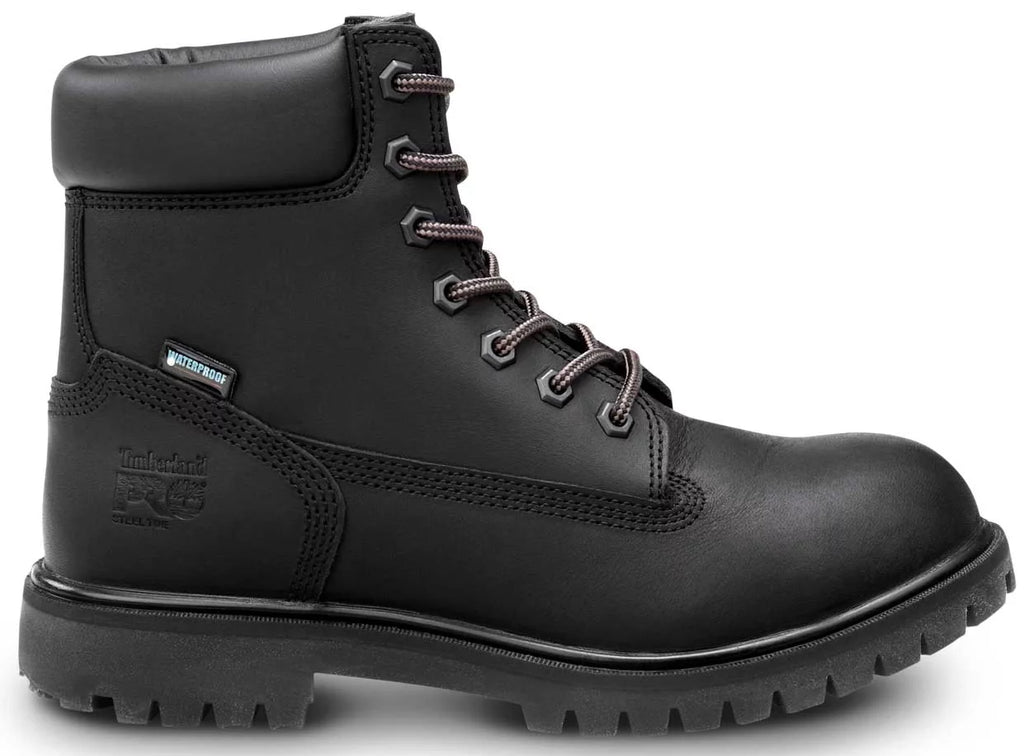 Black Soft Toe Insulated Work Boots U826
