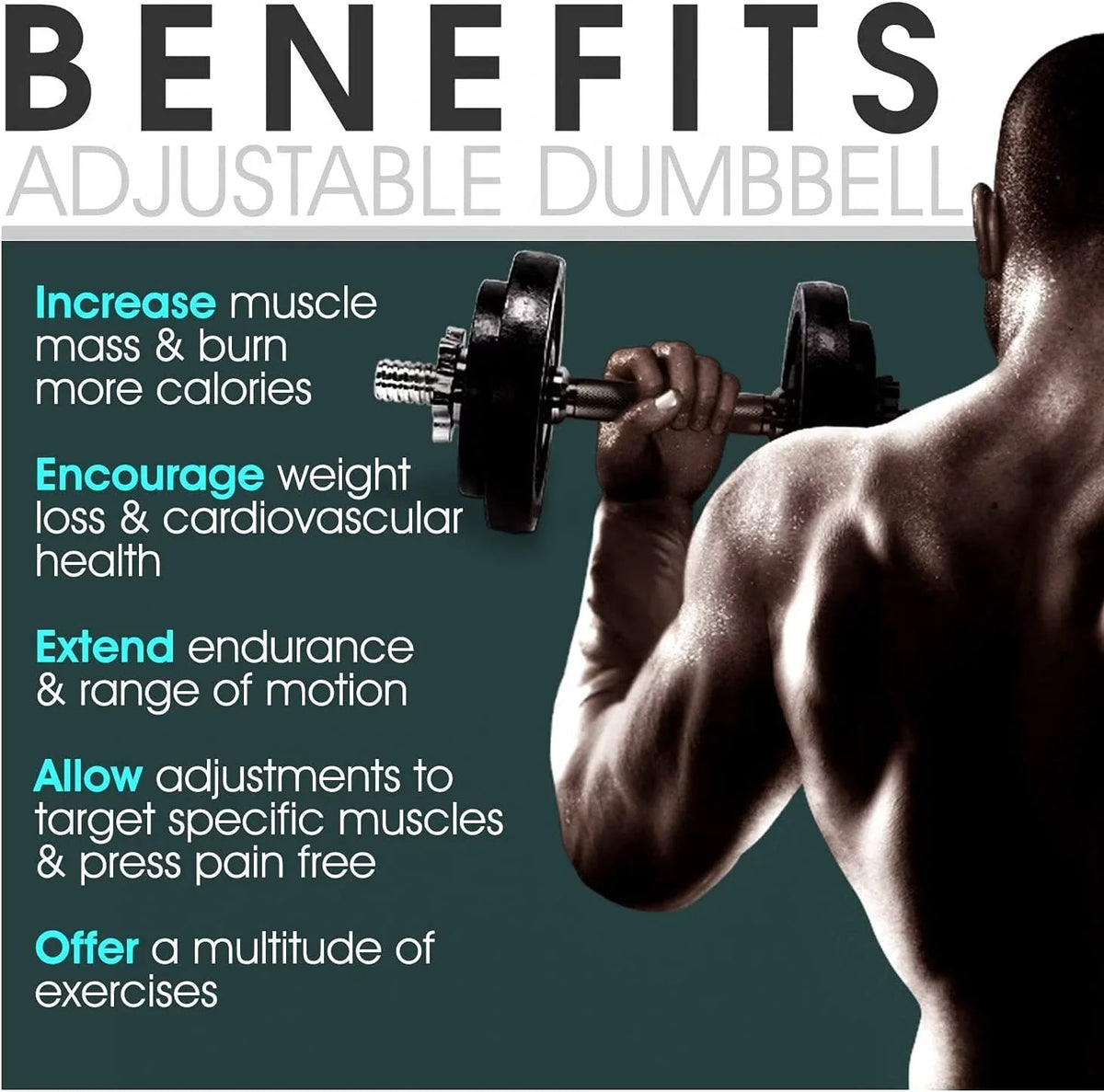 200 lbs Adjustable Cast Iron Dumbbell Set Z19665