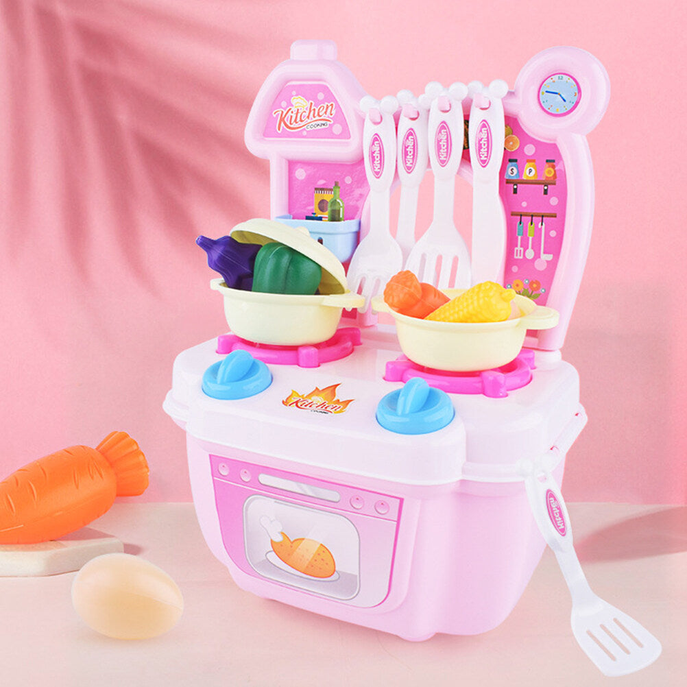 Pink Mini Kitchenware Toy Set Q560