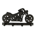 Metal Motorcycle Key Hook Keyring Holder Helmet Gear Hanger Wall Decor H66836