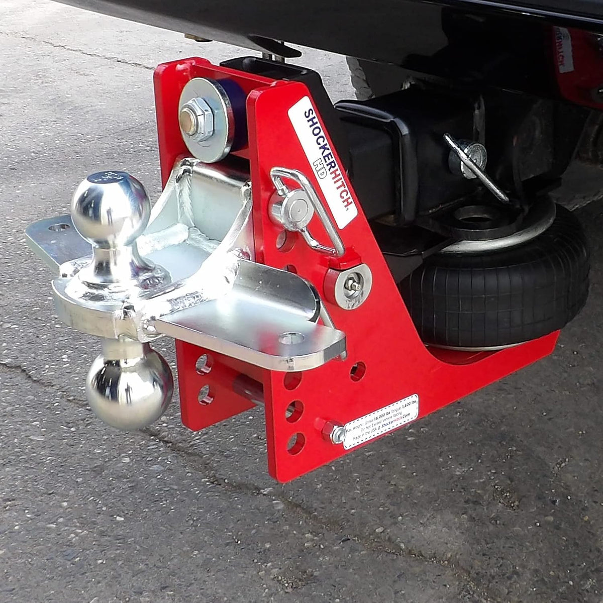 2-1/2" Air Hitch Combo Ball Mount with Sway Bar Tabs Q8634