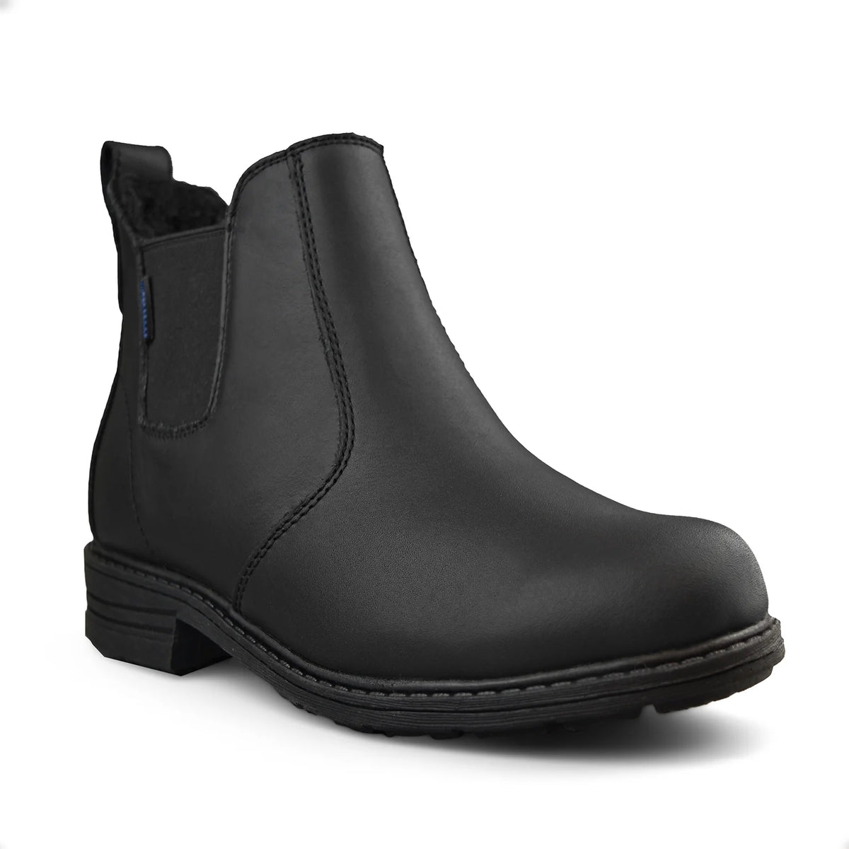Waterproof Chelsea Winter Boots Black Size 9 U116493