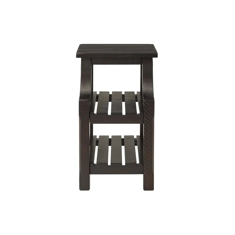 Espresso Coffee Table and Chairside Table Set J20928