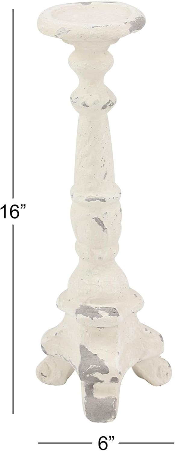 White Candlestick Holders K99860