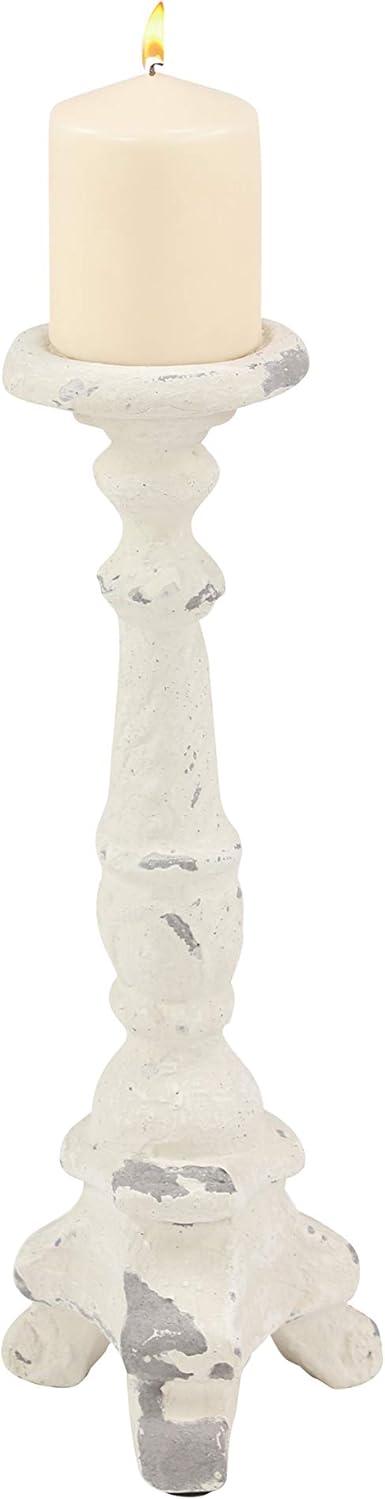 White Candlestick Holders K99860