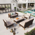 8 Piece Outdoor Wicker Sofa Set O593754