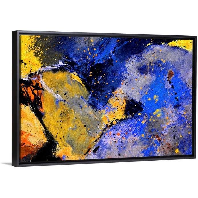 Black Float Frame Canvas Art P277