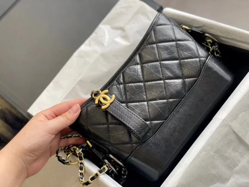 Black Hobo Bag L3801
