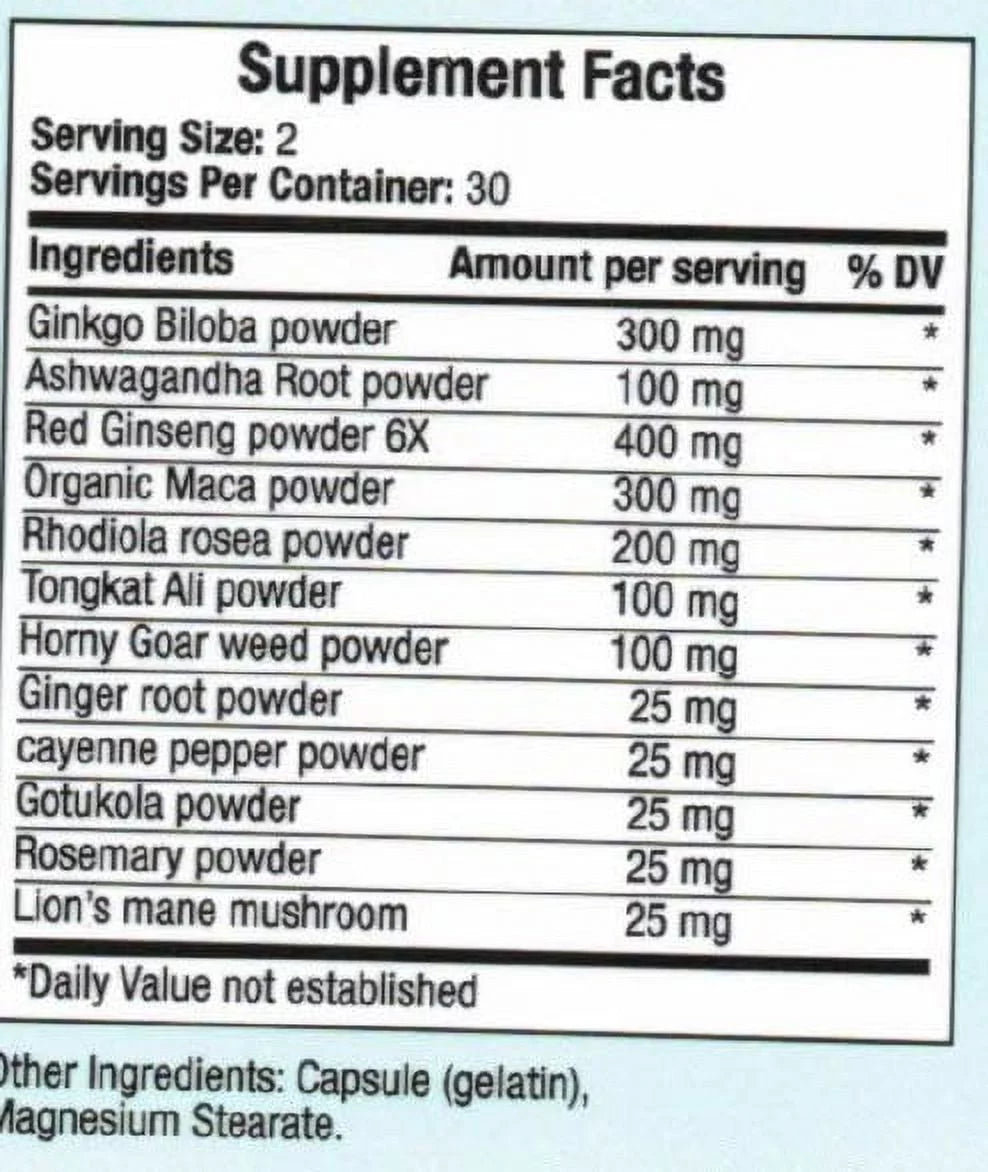 Brain Food and Libido Blend N49161