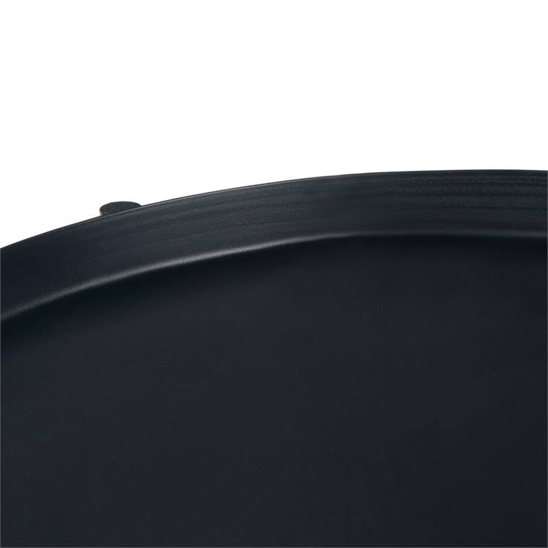 Black Metal End Table V711