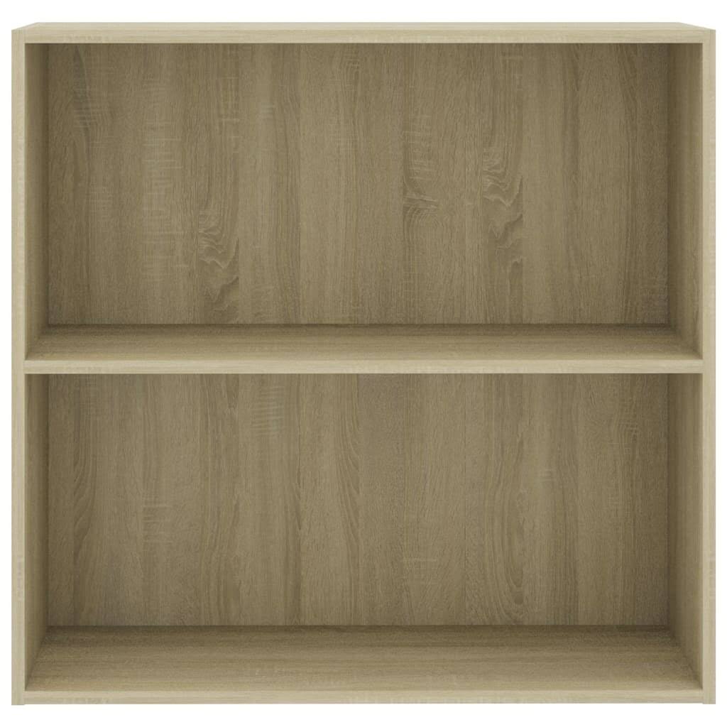 Sonoma Oak 2-Tier Book Cabinet Chipboard F178
