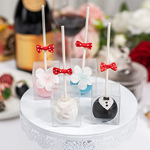 100 Pack 3x3x3 Inch Clear Gift Boxes I289
