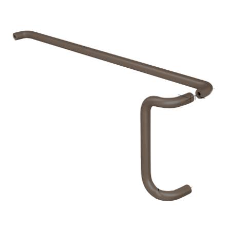Dark Bronze Push and Offset Pull Set for 36 inch Door I37554