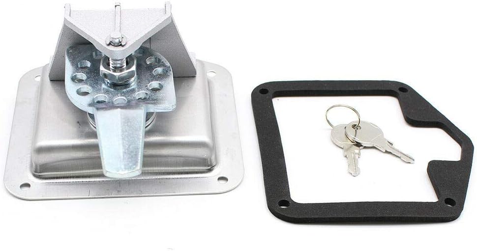 6Pcs Stainless Steel T-Handle Lock Tool Latch with Keys H114