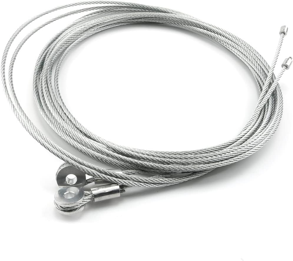 150 Replacement Cable Wire for Cargo Trailer Ramp Door Spring 12.5' G311
