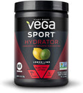 Plant-Based Electrolyte Hydration Powder, Lemon Lime, 4.9oz B3369