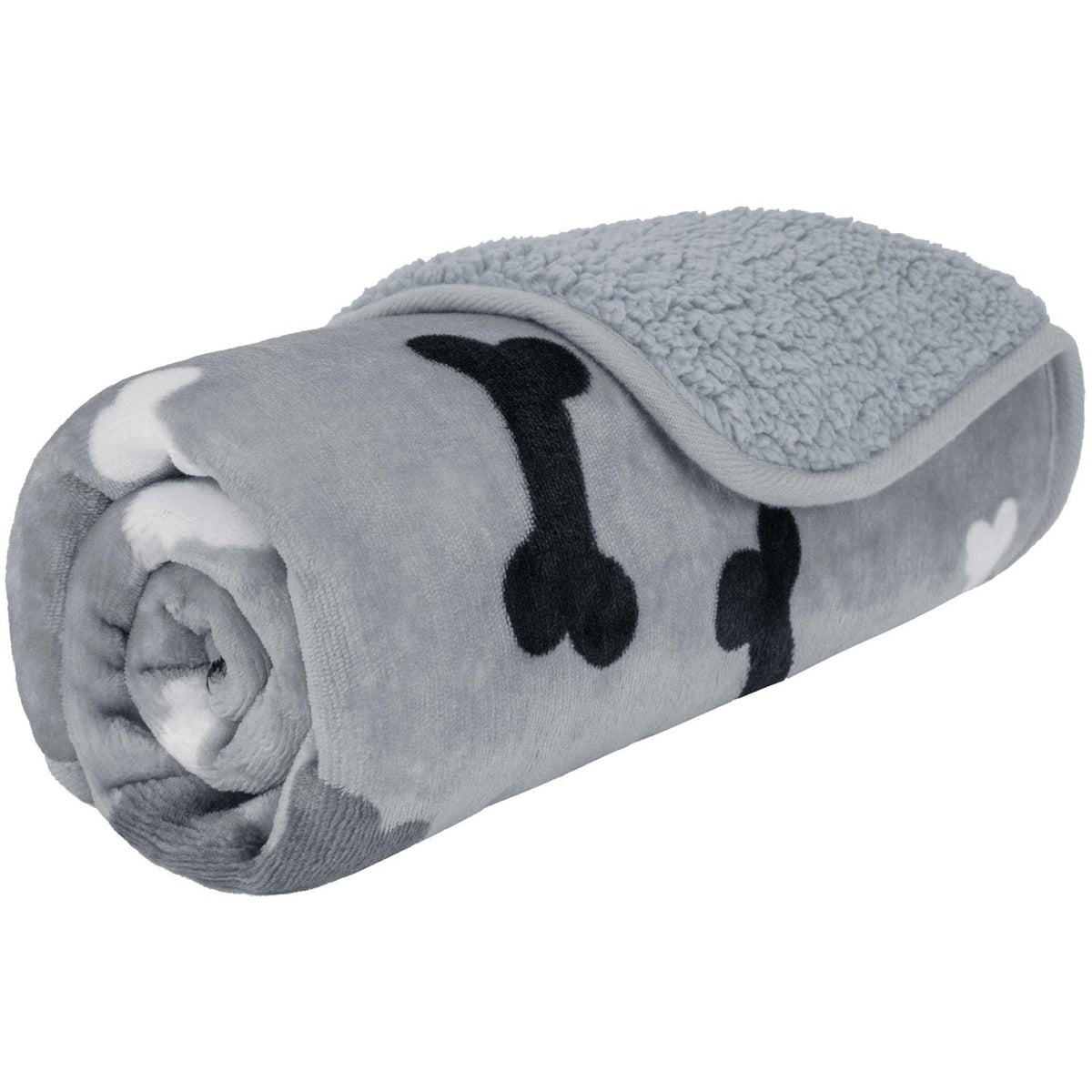 Waterproof Sherpa Fleece Pet Blanket I6545