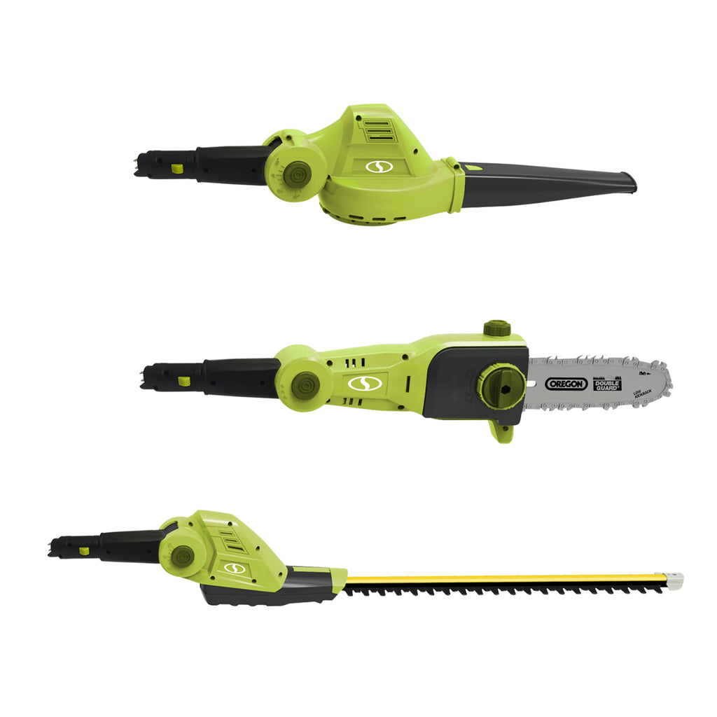 Cordless 3-in-1 Hedge Trimmer Pole Saw Leaf Blower G959