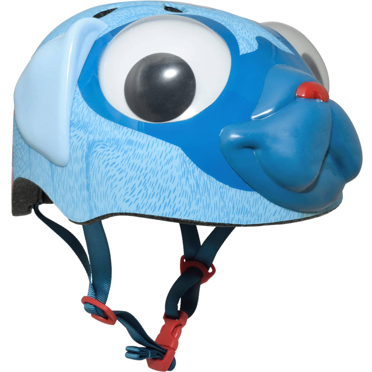 Blue Bike Helmet with Googly Eyes, Toddler 3+ (48-52 cm) C1270