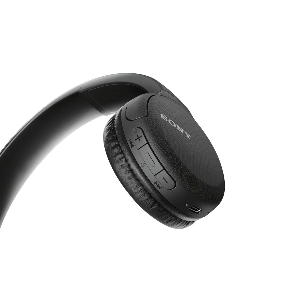 Wireless On-Ear Headphones with Mic Black J89399