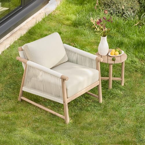 3 Pieces Boho Patio Rattan Bistro Set C855