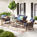 Blue 4 Piece Conversation Set G91159