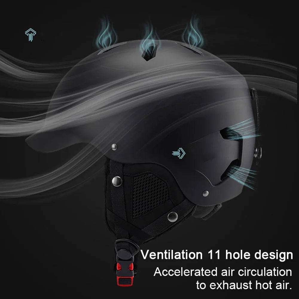 Reinforced ABS Winter Warm Cycling Helmets L709