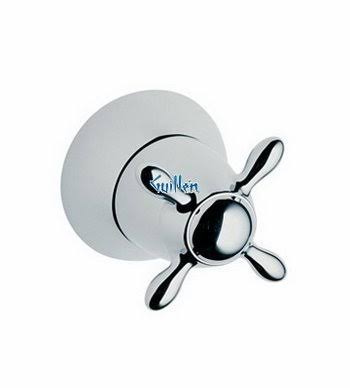 Chrome/Polished Brass Volume Control Trim W7399