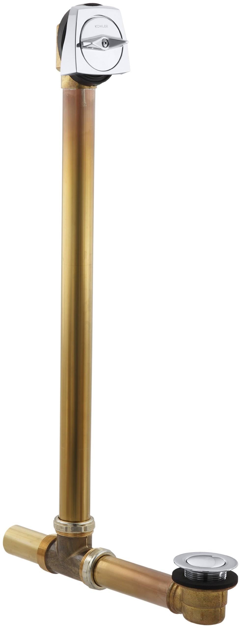 Polished Chrome Adjustable Pop-Up Drain E102419